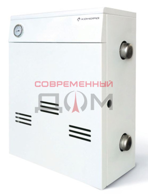 Конорд КС-Г 10S-П + дымоход / закрыт. (без стояка) до 100кв.м, 1-х конт.